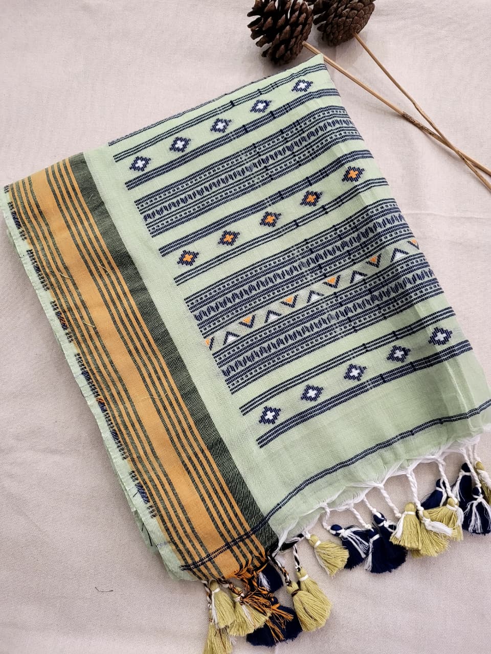 Tanu Cotton Jamdani Saree