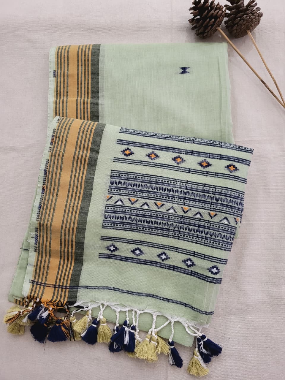 Tanu Cotton Jamdani Saree
