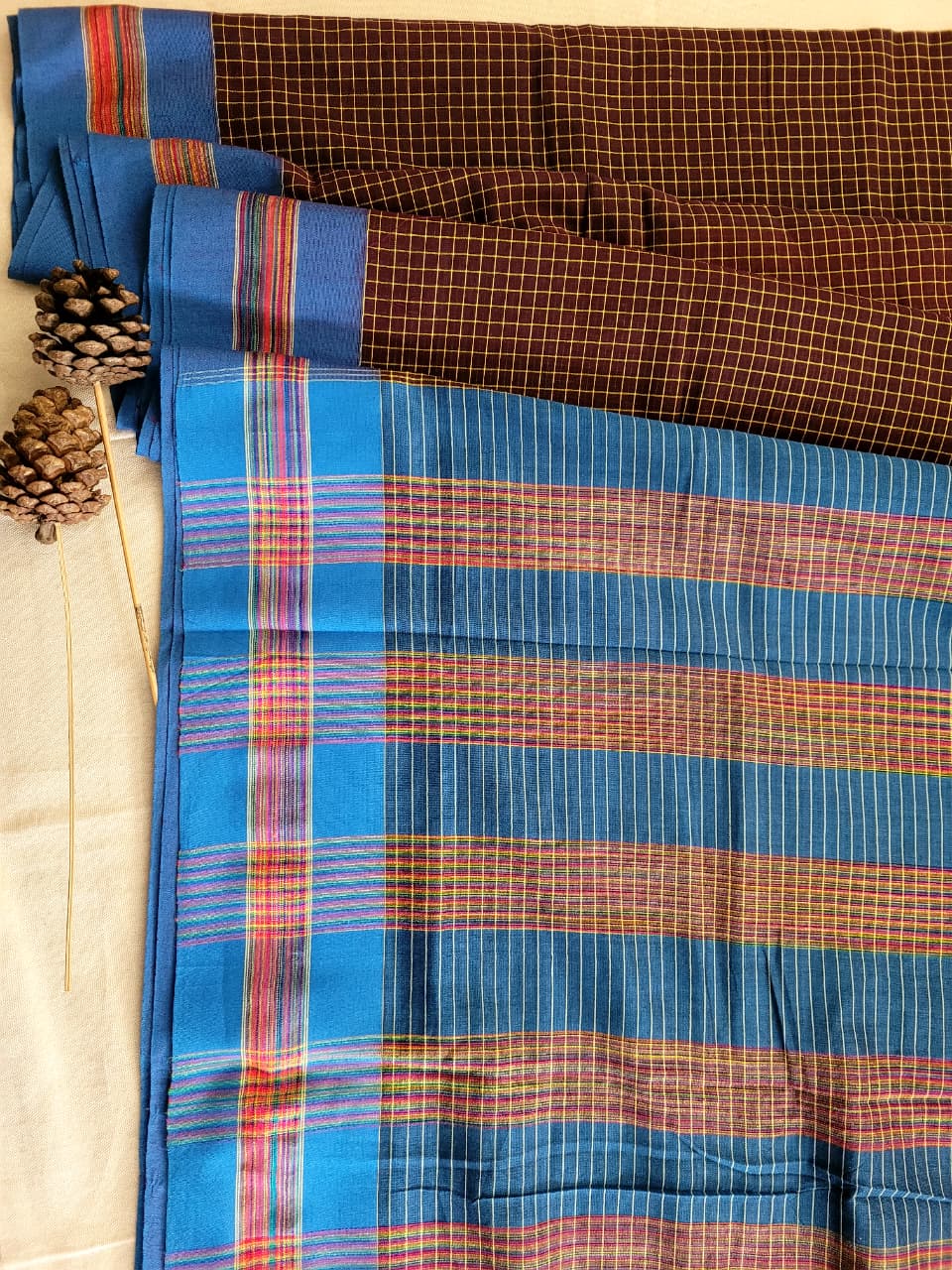 Brown Hampa Pattedanchu Saree