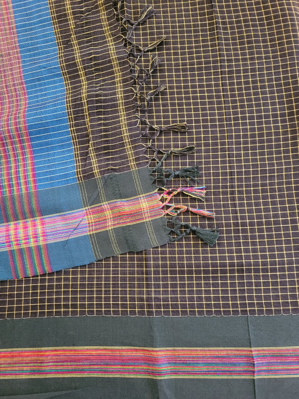 Black Hampa Pattedanchu Saree