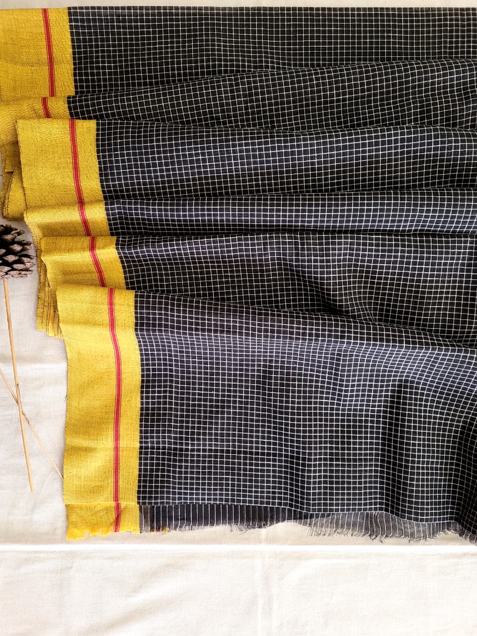 Black Hampa Pattedanchu Saree