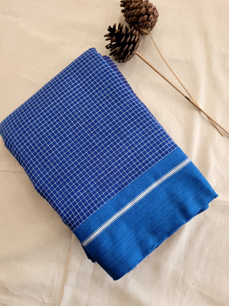 Blue Hampa Pattedanchu Saree