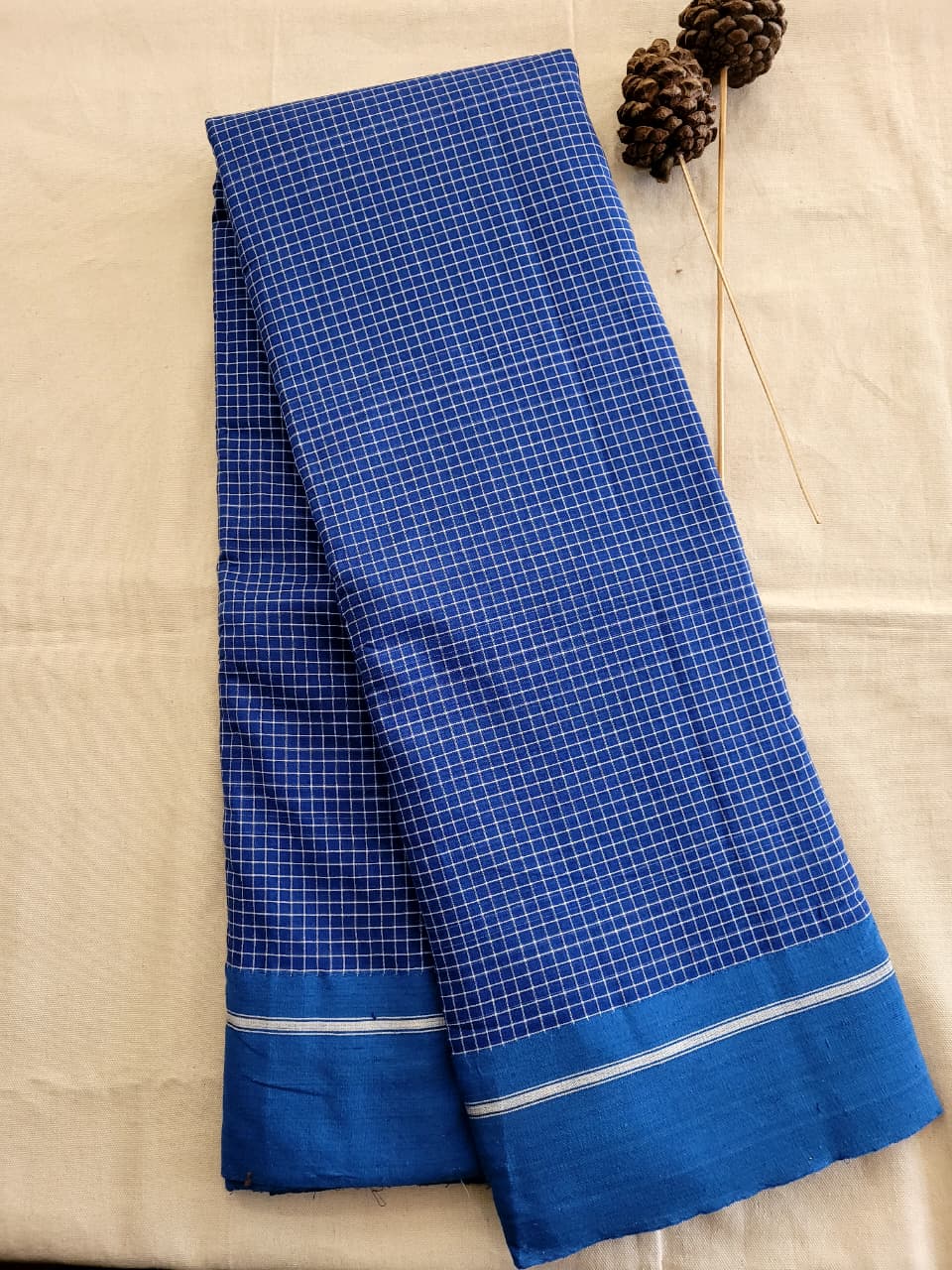 Blue Hampa Pattedanchu Saree