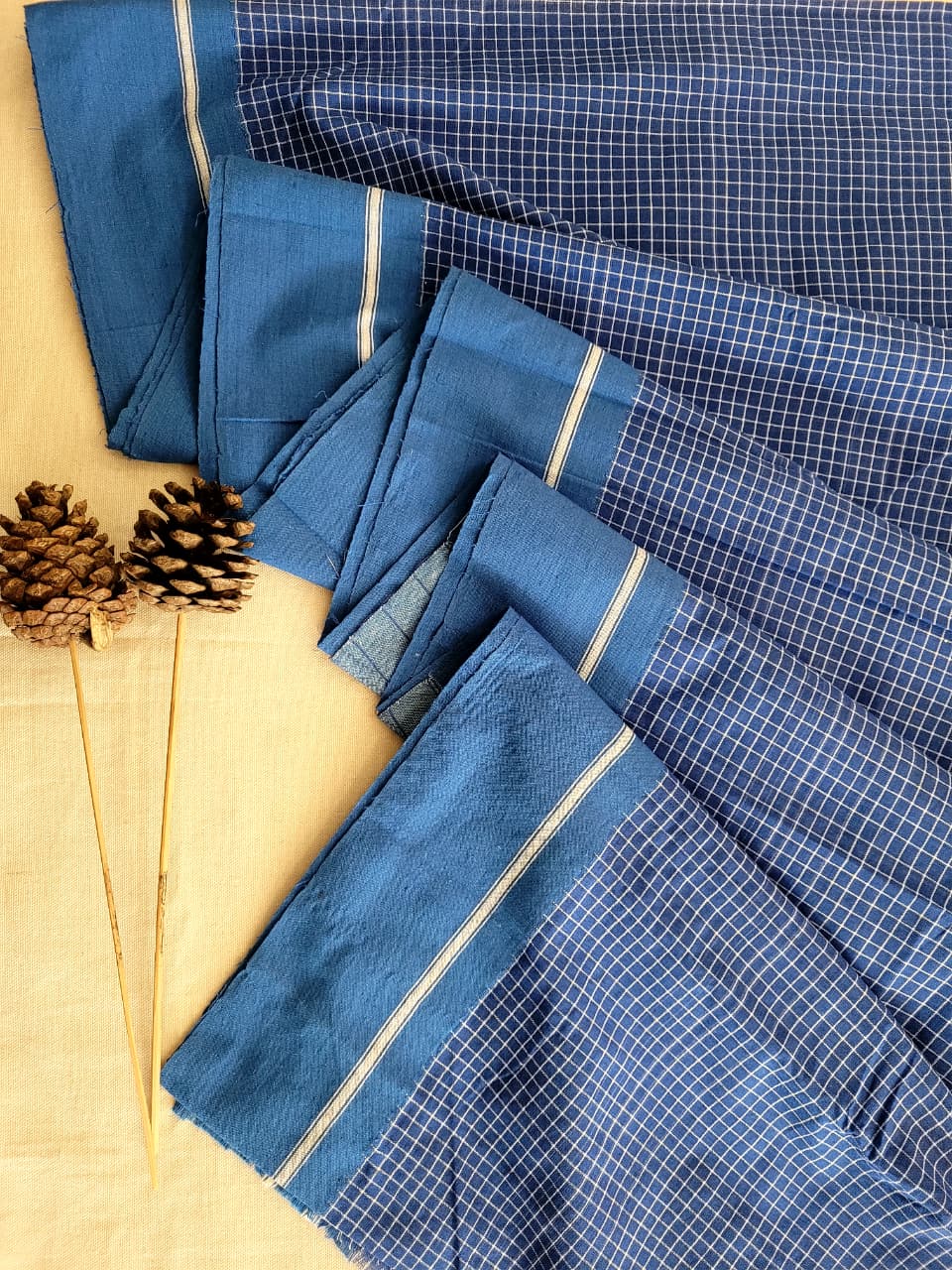 Blue Hampa Pattedanchu Saree