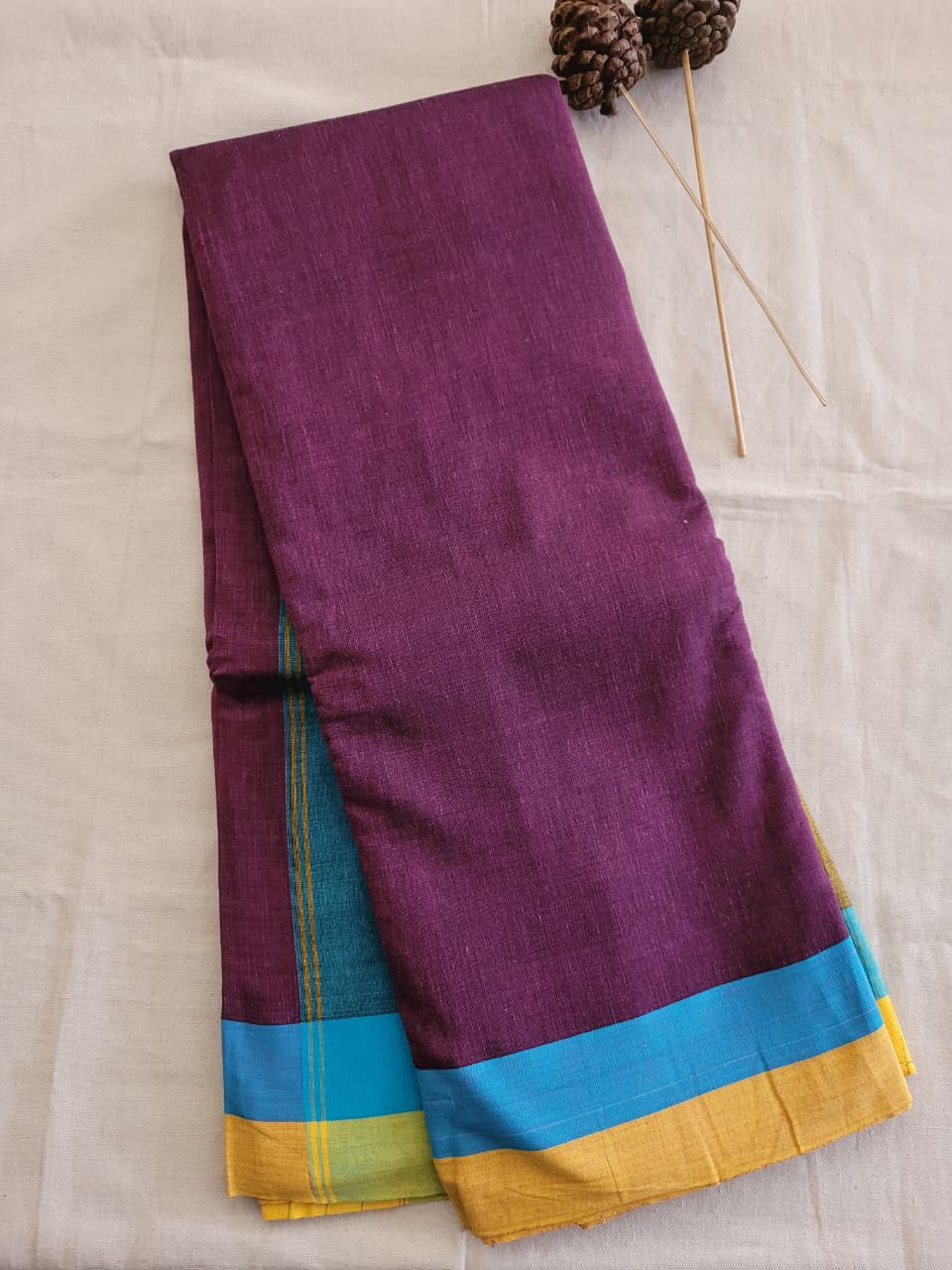 Multicolor3 Hampa Pattedanchu Saree