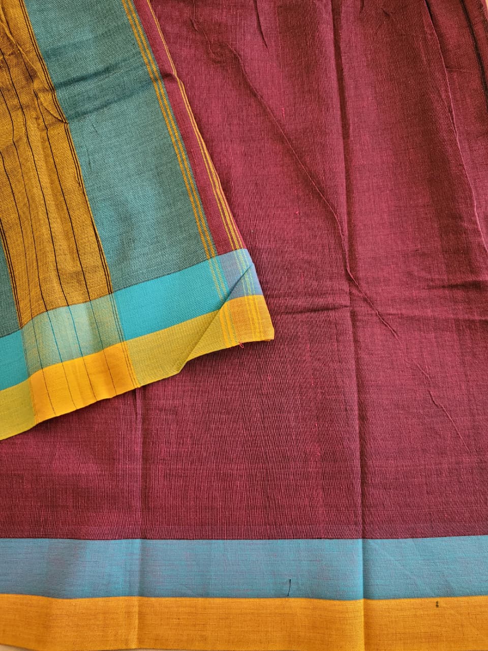 Multicolor3 Hampa Pattedanchu Saree