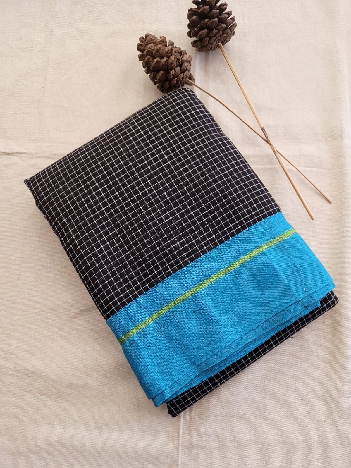 Blue Hampa Pattedanchu Saree