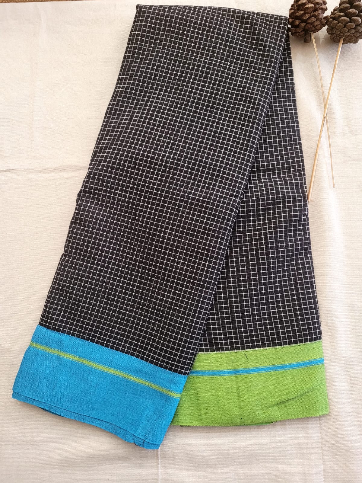 Blue Hampa Pattedanchu Saree
