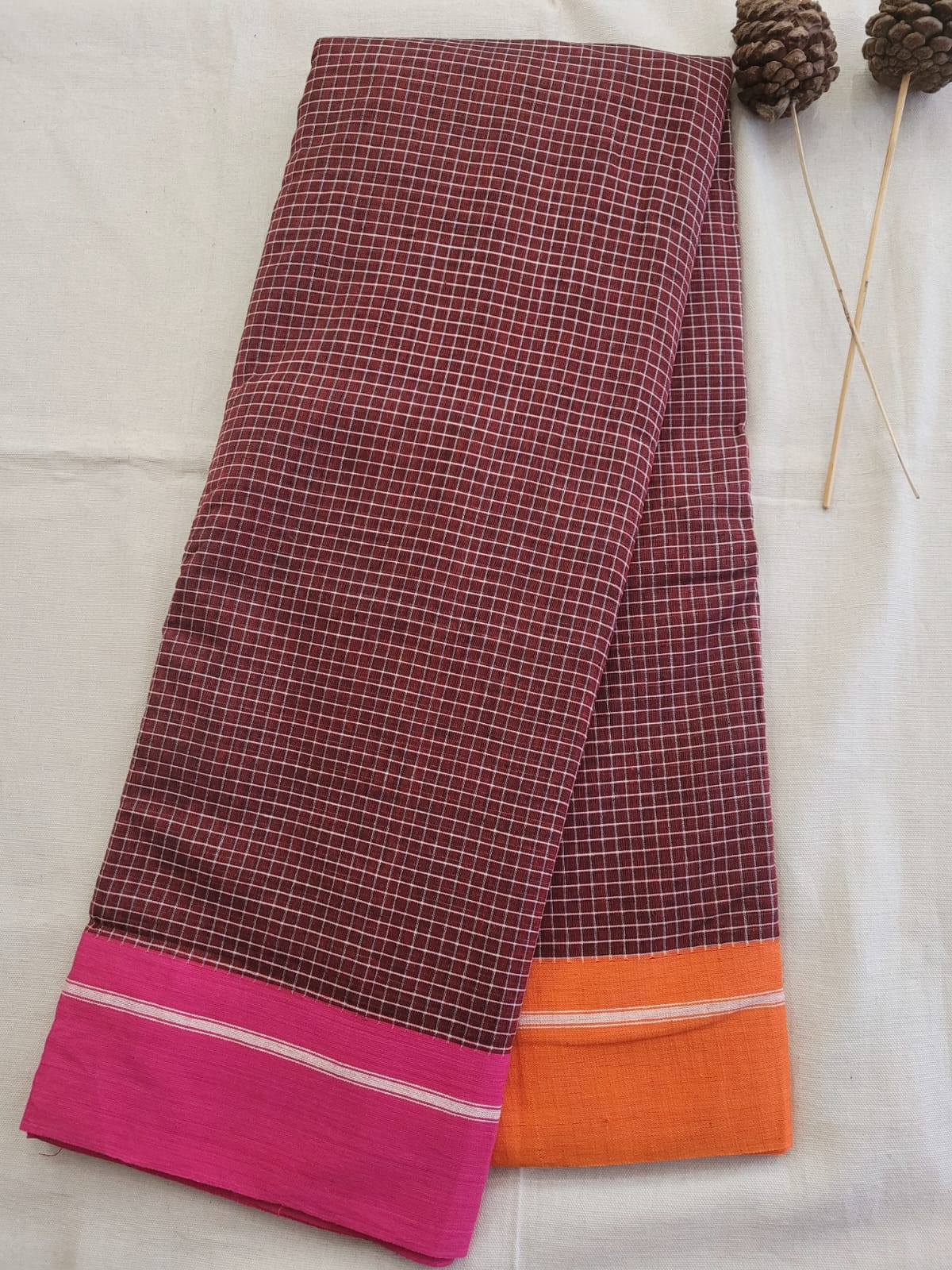 Pink Hampa Pattedanchu Saree
