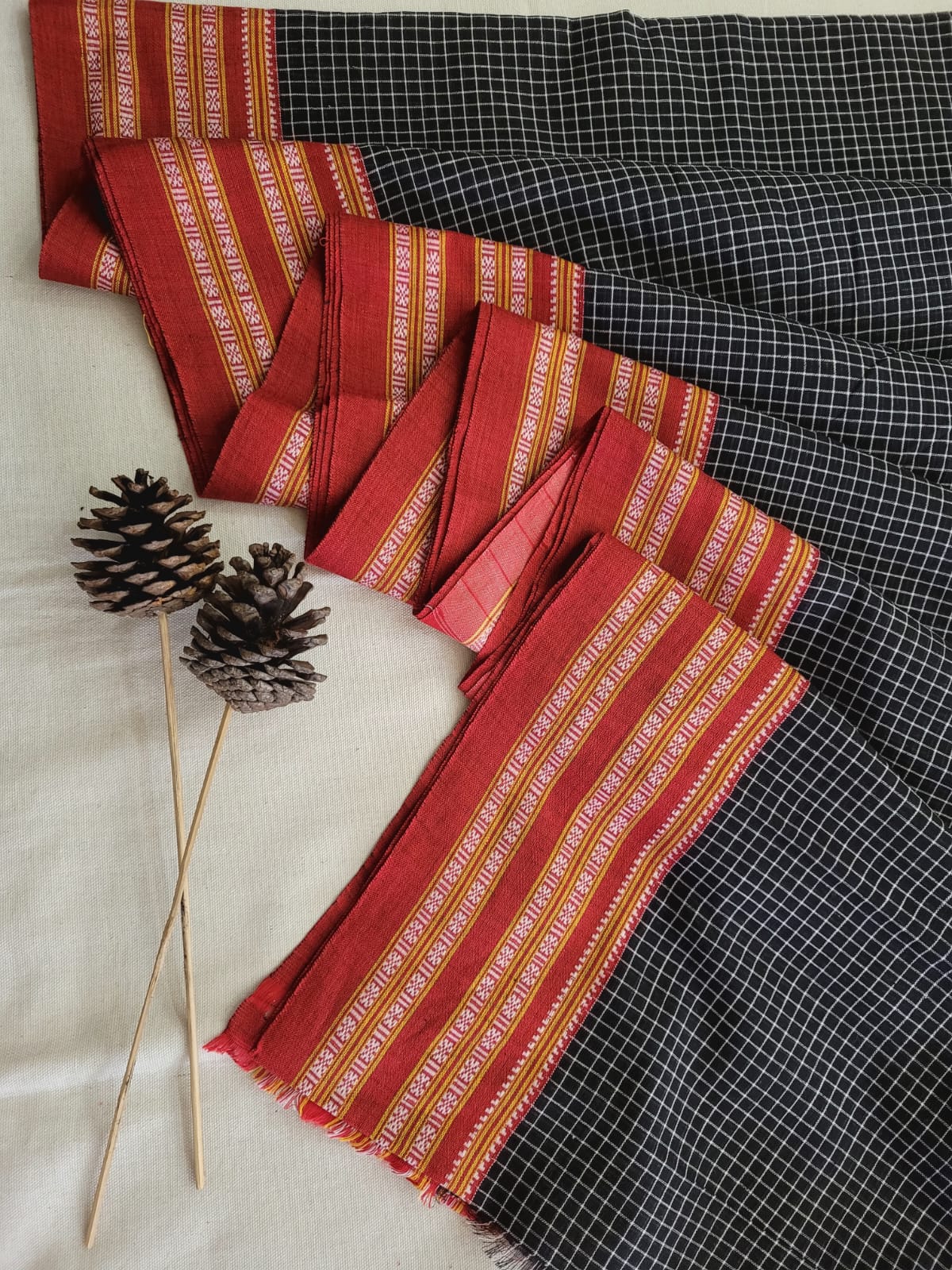 Red4 Hampa Pattedanchu Saree