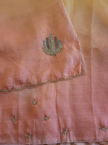 Ombre2 Embriodered Saree