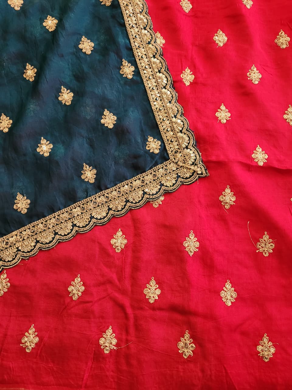 Green Partywear Saree