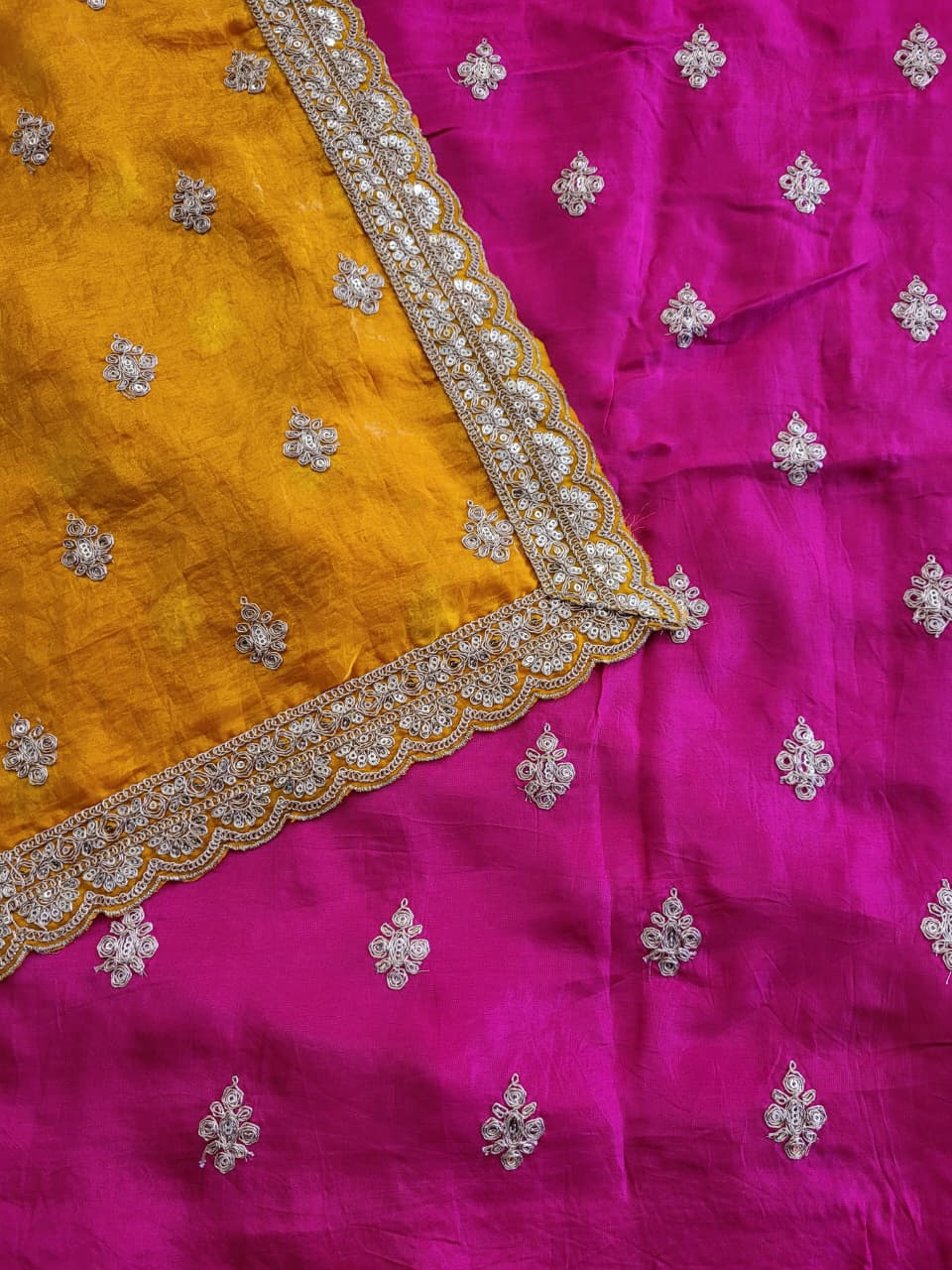 Yellow Partywear Saree