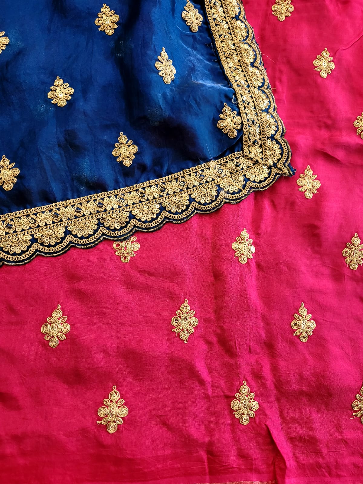 Blue Partywear Saree