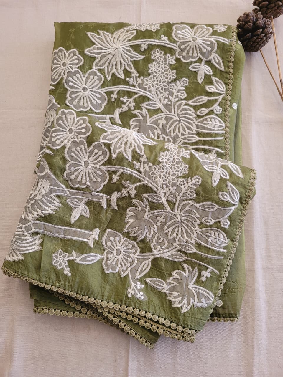 Green Tarini4 Saree
