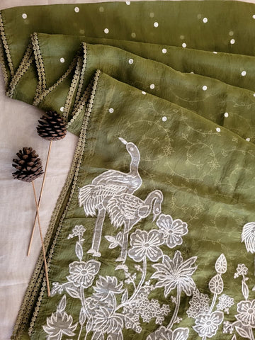 Green Tarini4 Saree