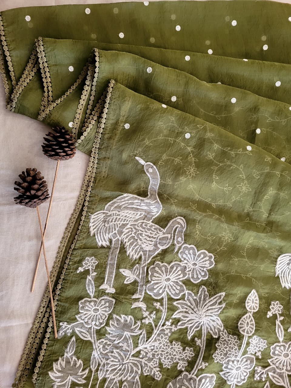 Green Tarini4 Saree