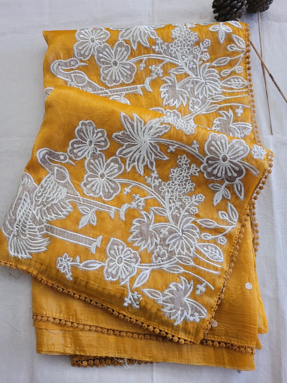 Yellow Tarini4 Saree