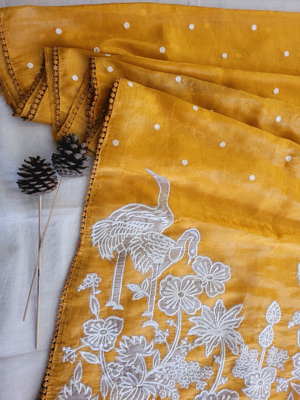 Yellow Tarini4 Saree