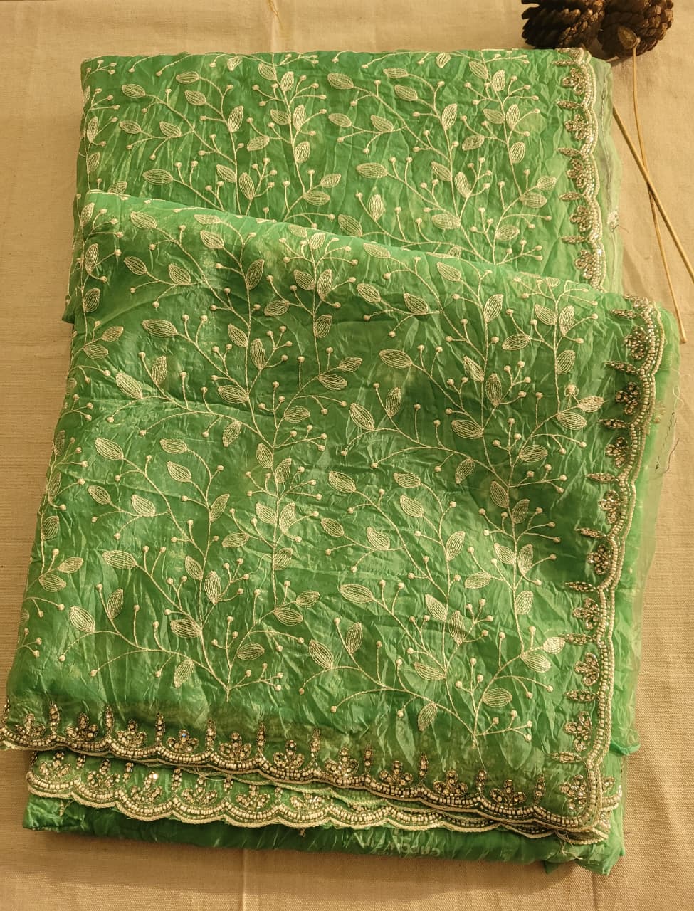 Green Tarini3 Saree