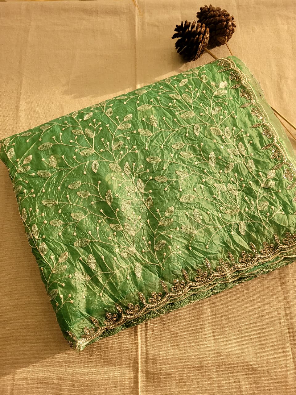 Green Tarini3 Saree