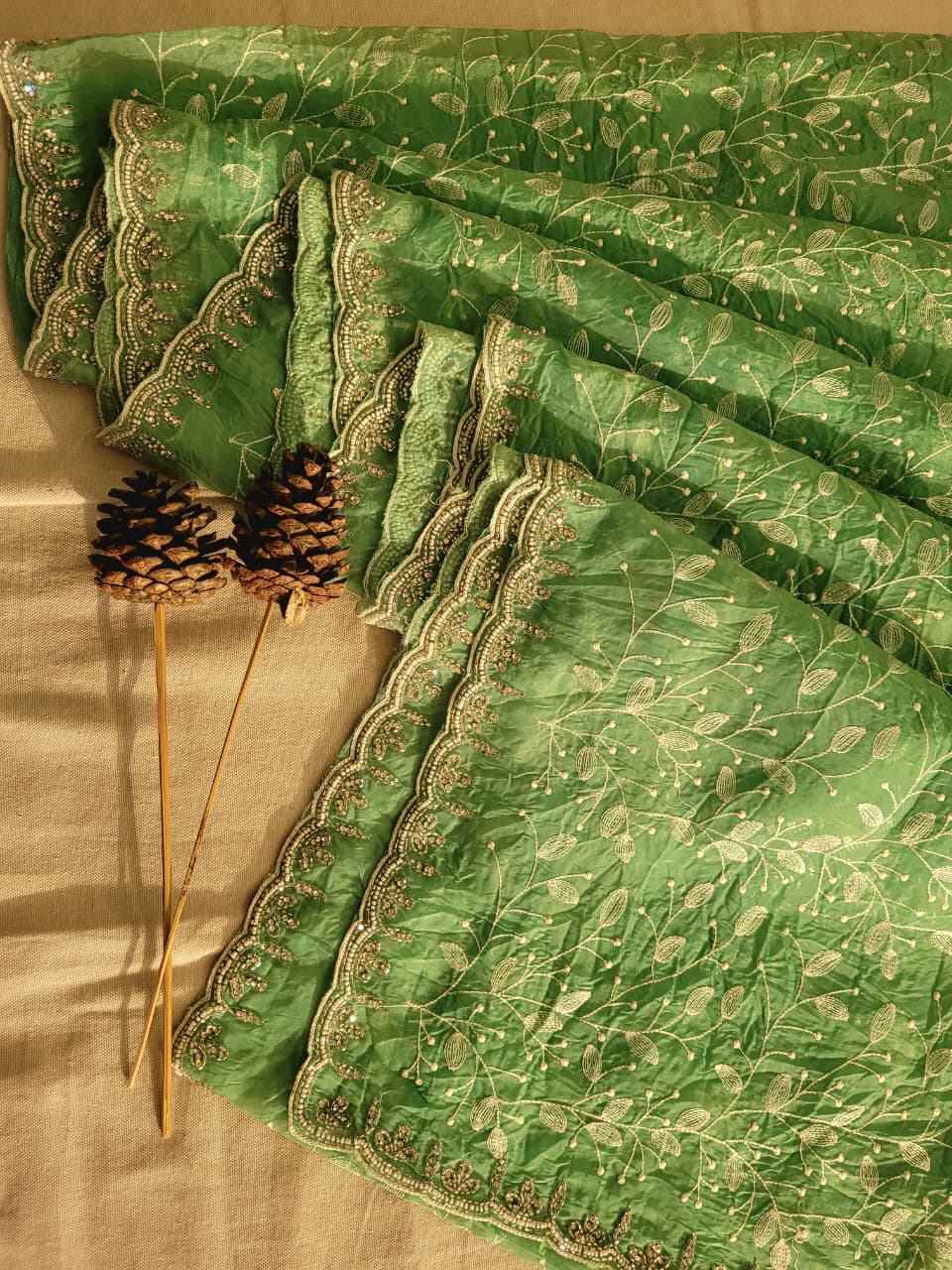 Green Tarini3 Saree