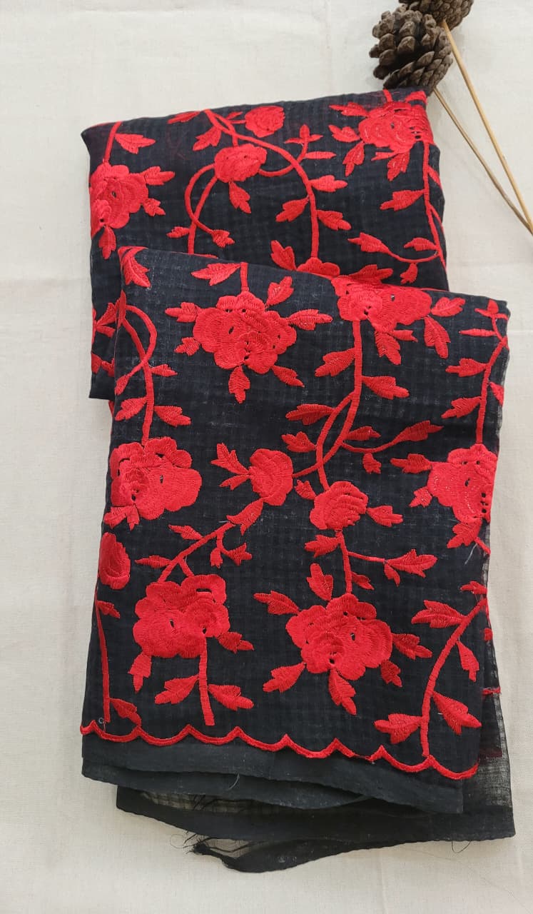 Black Lavanya Kotasilk Saree