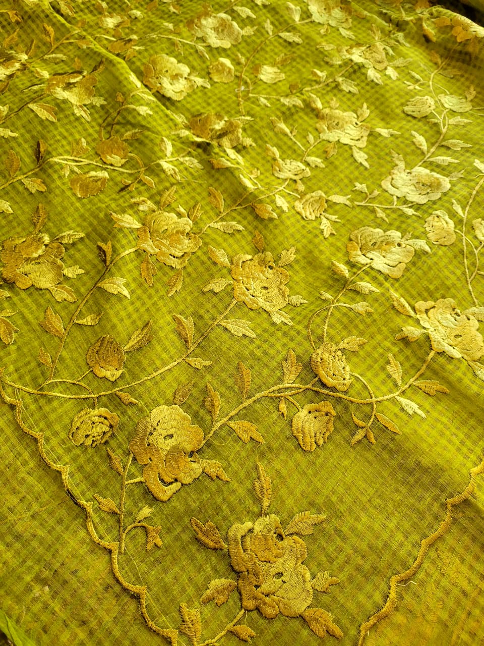 Green Lavanya Kotasilk Saree