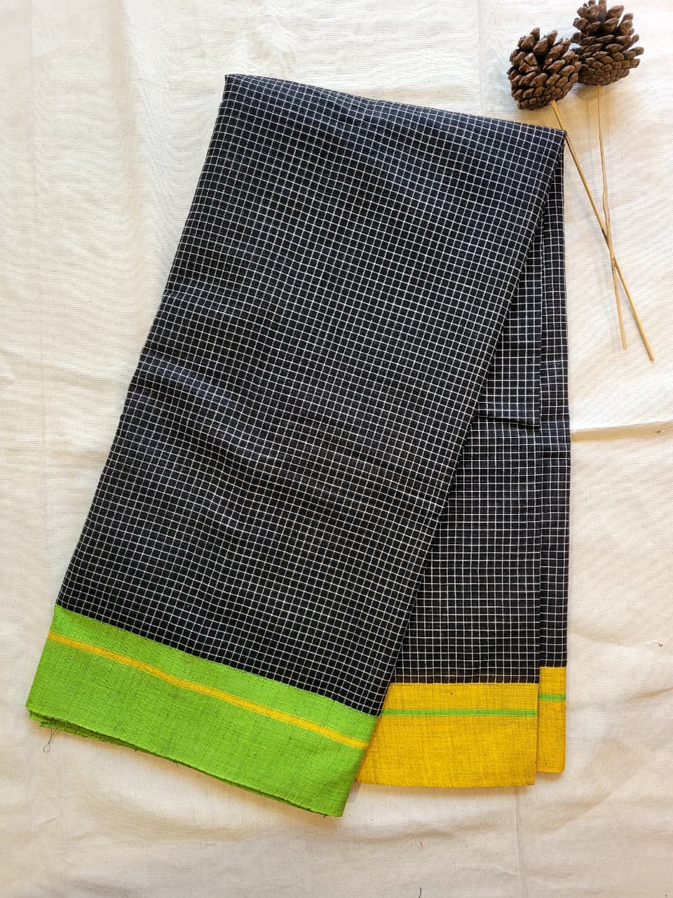 Green Hampa Pattedanchu Saree