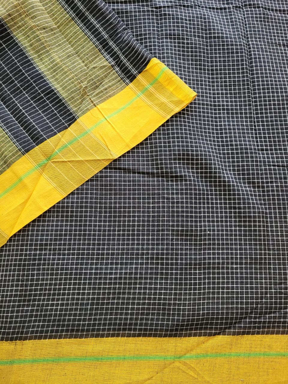 Green Hampa Pattedanchu Saree