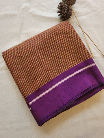 Brown Hampa Pattedanchu Saree