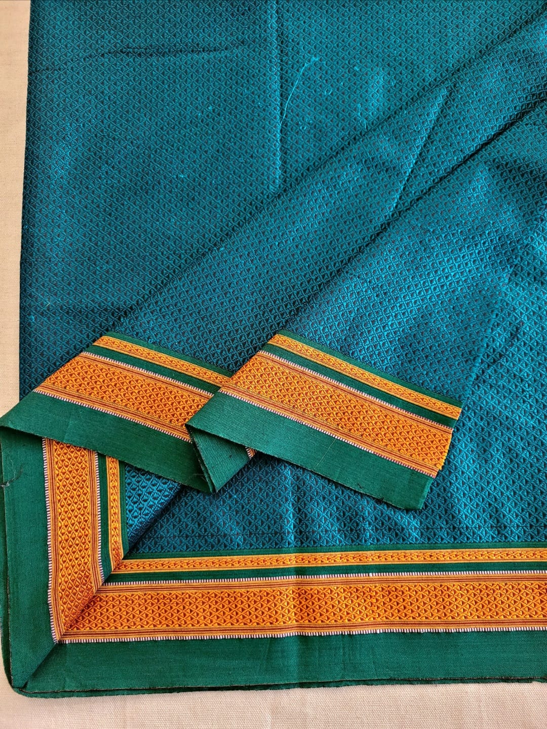 Blue Khana Blouse Piece