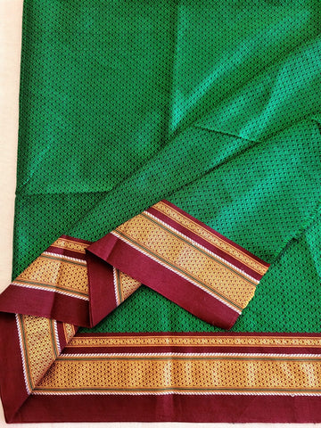 Green2  Khana Blouse Piece