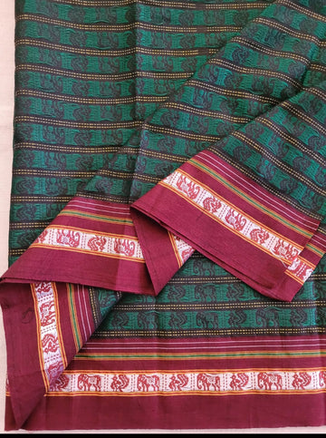 Green3 Khana Blouse Piece