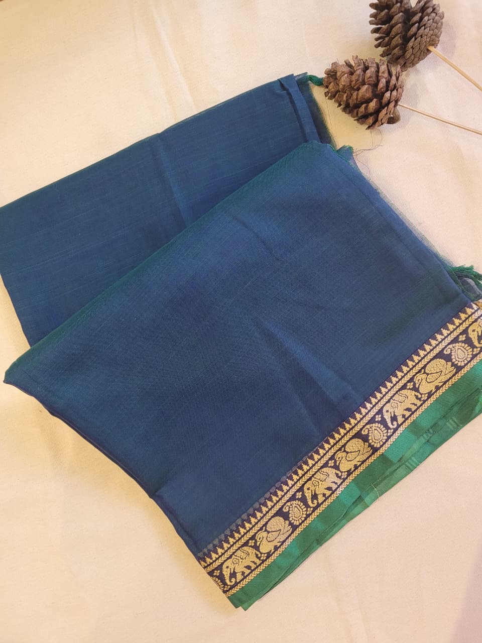Blue3 Narayanpet Cotton Saree