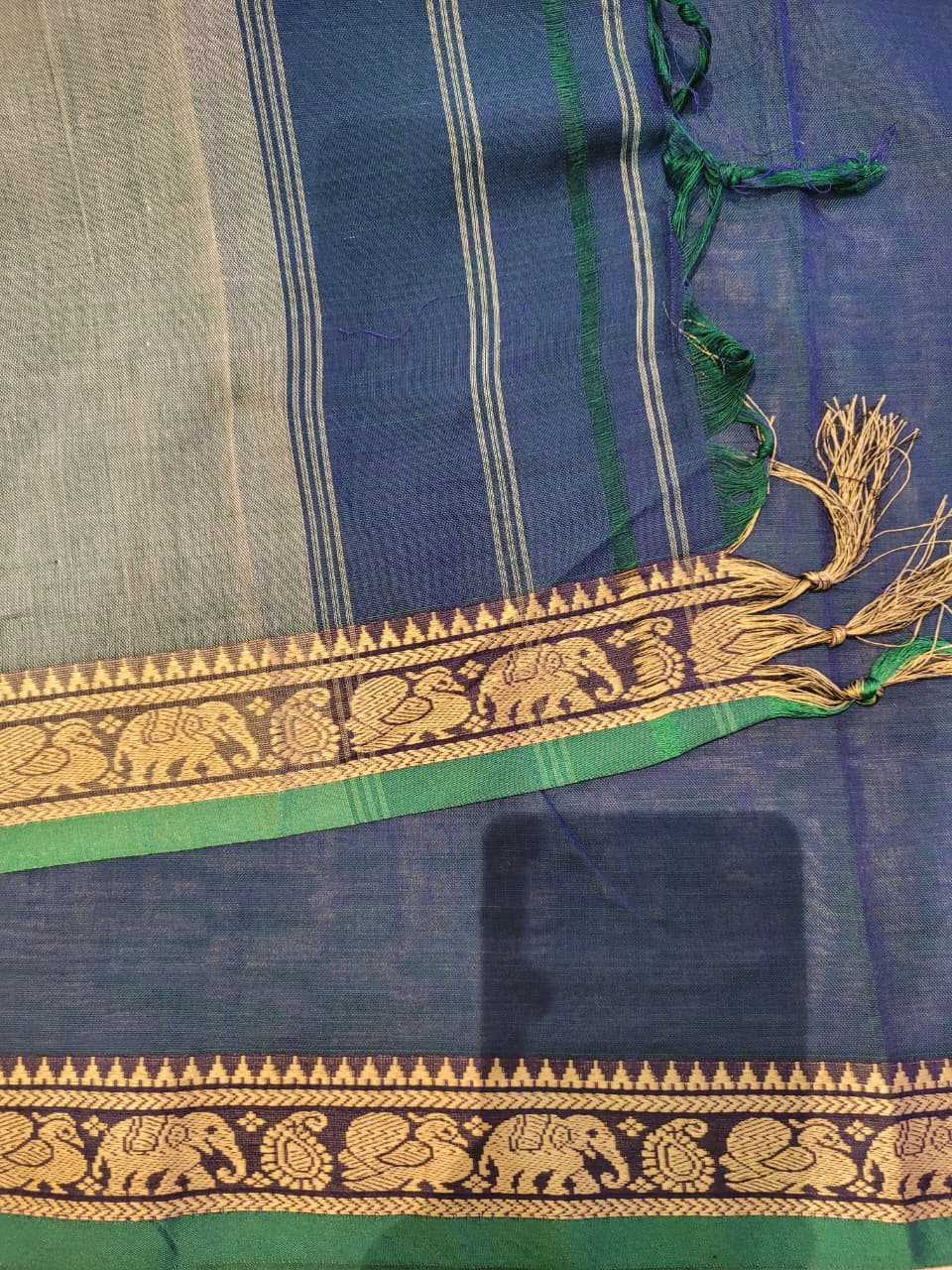 Blue3 Narayanpet Cotton Saree