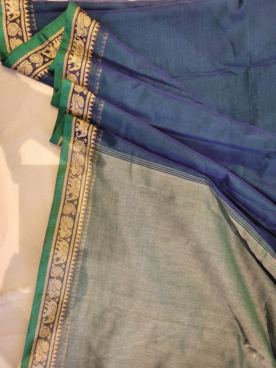 Blue3 Narayanpet Cotton Saree