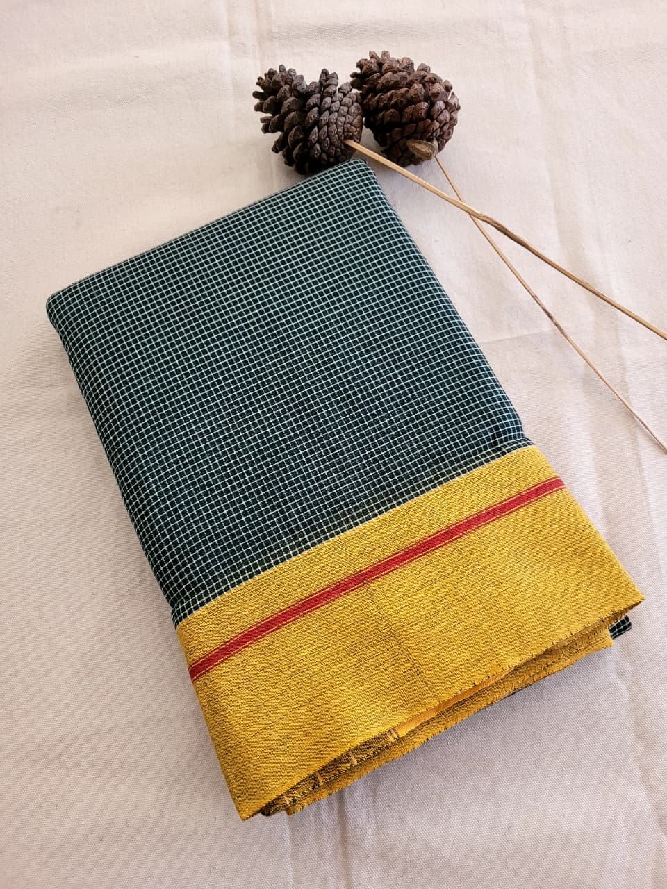 Green Hampa Pattedanchu Saree