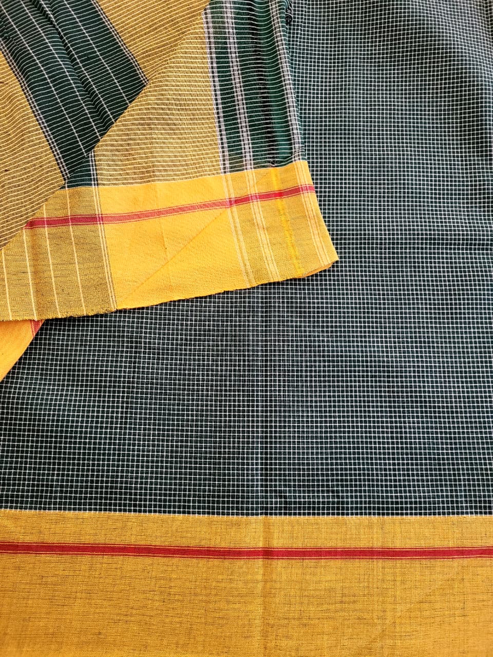 Green Hampa Pattedanchu Saree