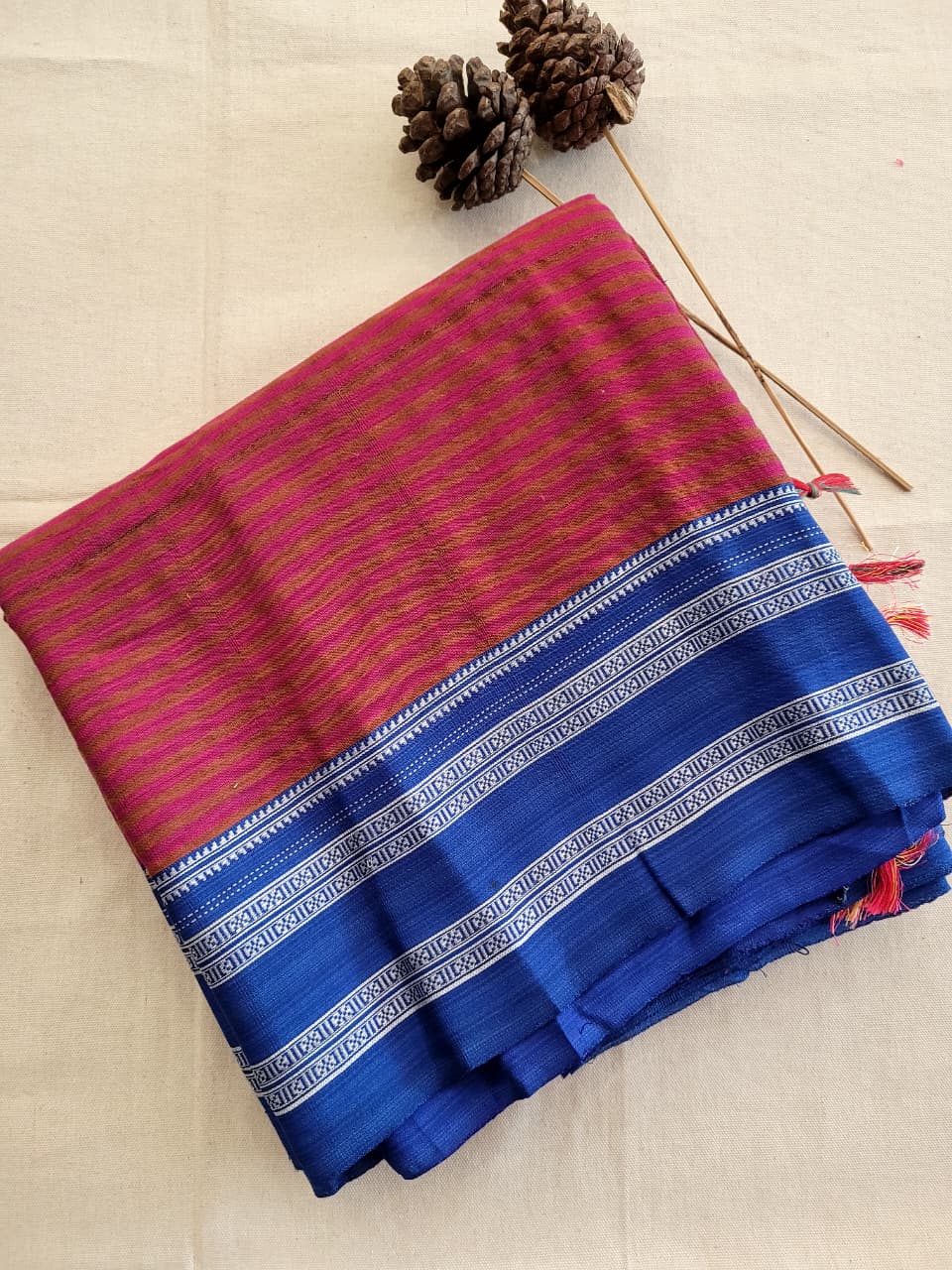 Ilkal Cotton Saree Silk Pallu