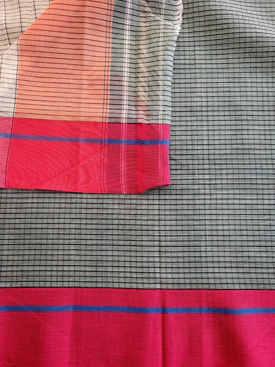 Blue4 Hampa Pattedanchu Saree
