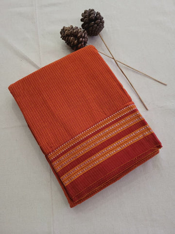 Rust Hampa Pattedanchu Saree