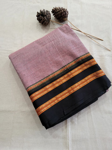 Black Ilkal Saree Silk Pallu