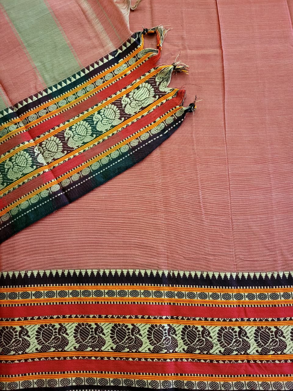 Wood Narayanpet Cotton Saree