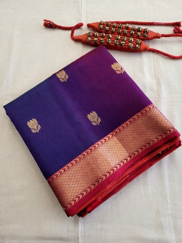 Multicolour Maheshwari SilkSaree