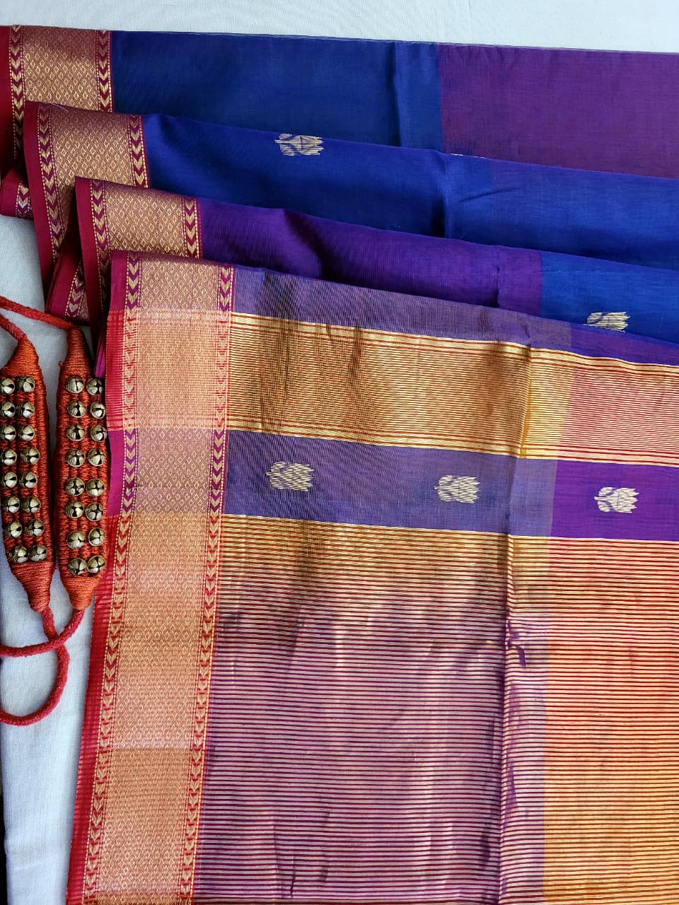 Multicolour Maheshwari SilkSaree