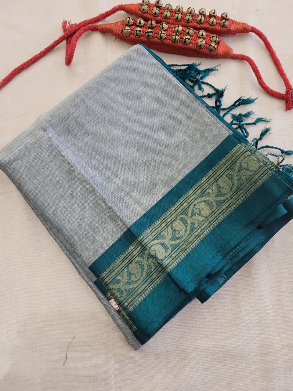 Gray3 Radha Cotton Silk Saree