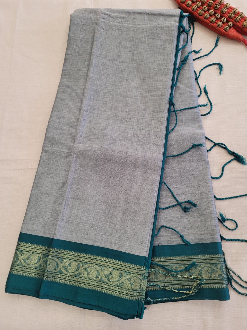 Gray3 Radha Cotton Silk Saree