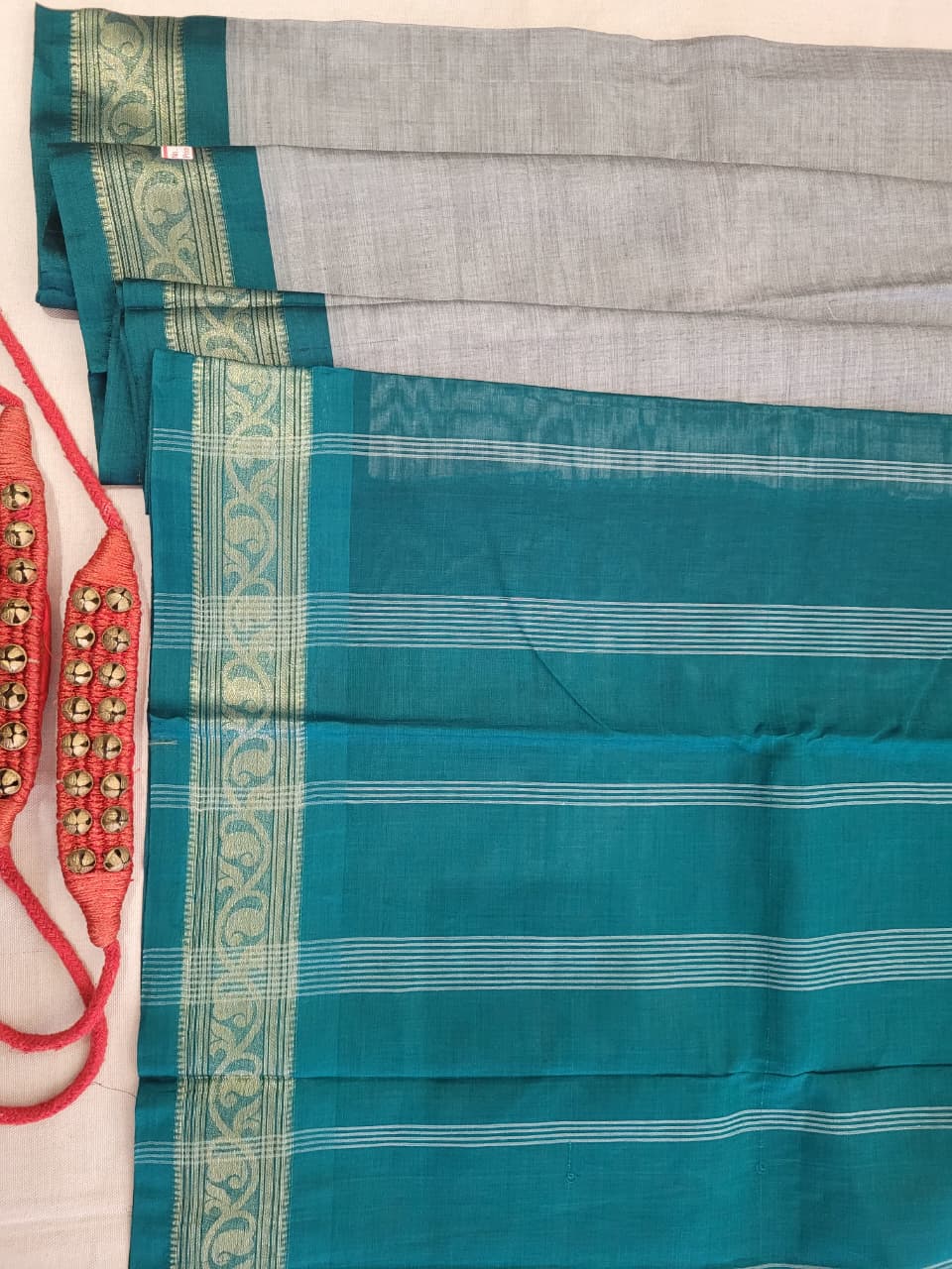 Gray3 Radha Cotton Silk Saree