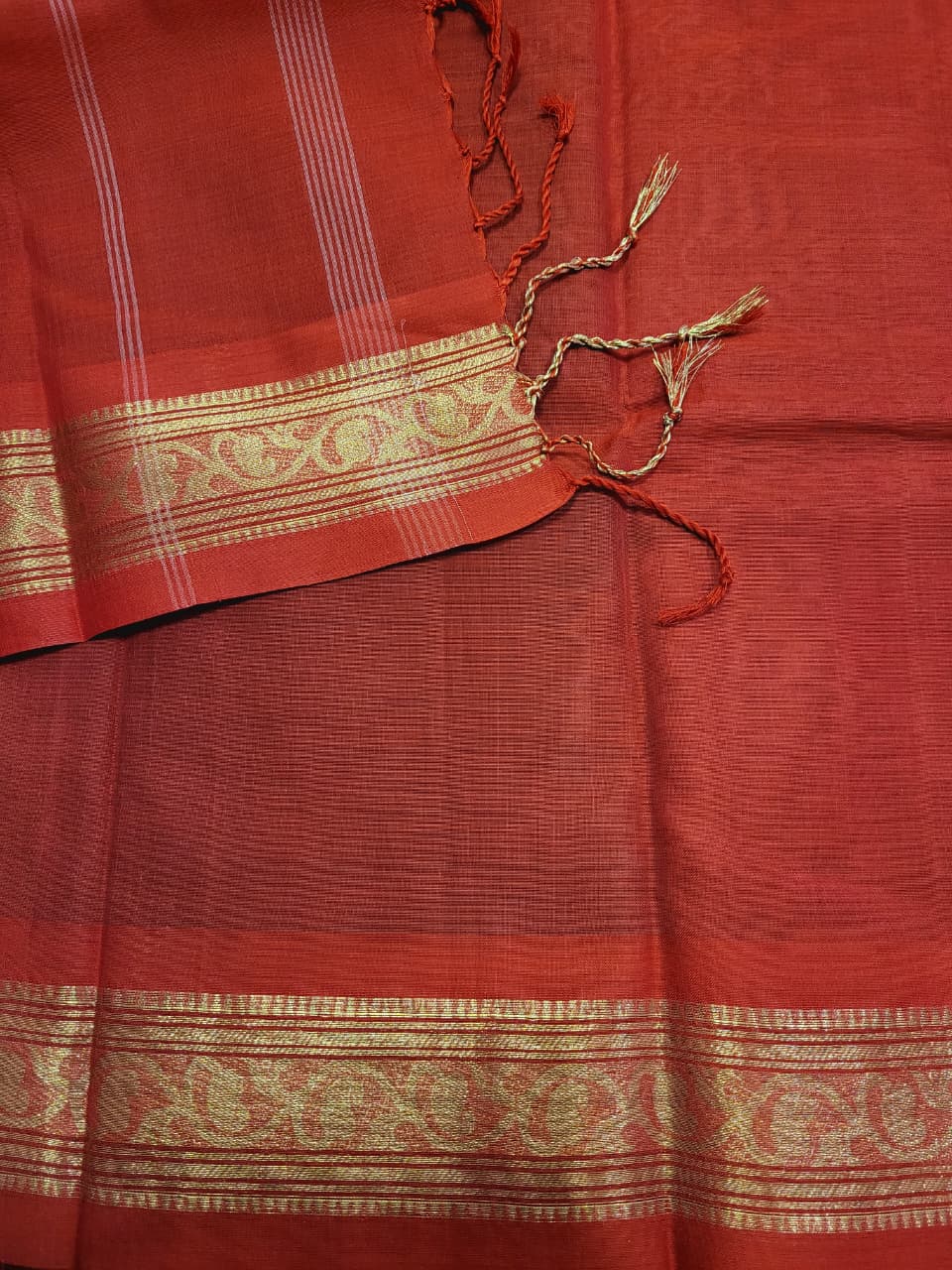 Black Radha Cotton Silk Saree